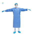 Reinforced Surgical Gown Anti Bacterial Medical Wearable Products 30-50gsm