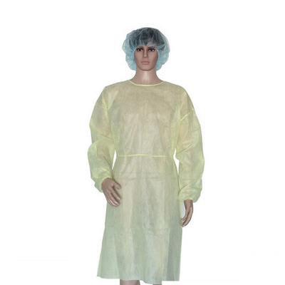 SPP Hospital Isolation Gowns 117*137/120*140cm For Medical